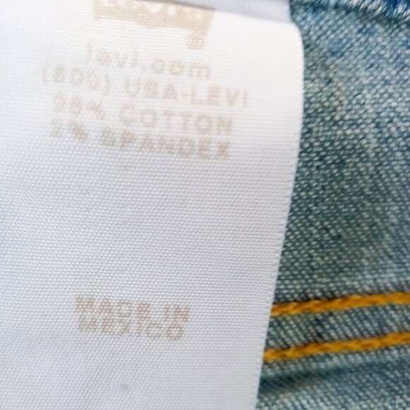 Levi's 550 Women Relaxed Boot Cut Midrise Western Y2K Jeans Size 14L - Picture 9 of 9